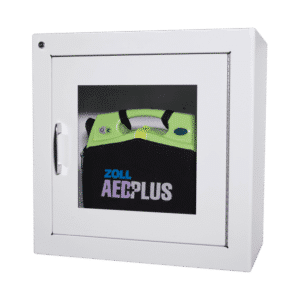 ZOLL-seinäkaappi AED Plus -defibrillaattorille