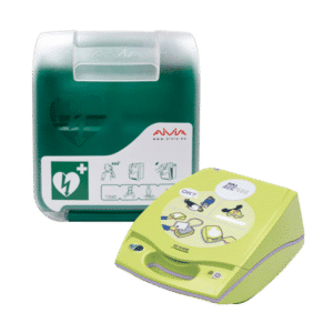 Pakettitarjous: ZOLL AED Plus -defibrillaattori ja Aivia IN -defibrillaattorikaappi
